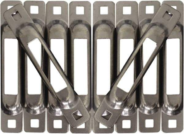 Snap-Loc - 1' Long x 2" Diam, Silver Tie Down Strap Kit - Apex Tool & Supply