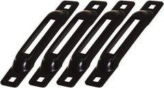 Snap-Loc - 1' Long x 2" Diam, Black Tie Down Strap Kit - Apex Tool & Supply