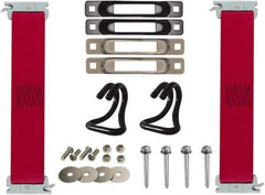 Snap-Loc - 1' Long x 2" Diam, Red Tie Down Strap Kit - Apex Tool & Supply