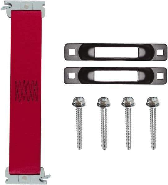 Snap-Loc - 1' Long x 2" Diam, Red Tie Down Strap Kit - Apex Tool & Supply