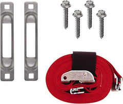 Snap-Loc - 16' Long x 2" Diam, Red Tie Down Strap Kit - Apex Tool & Supply