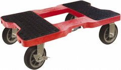 Snap-Loc - 1,500 Lb Capacity Polyethylene Dolly - 32" Long x 20-1/2" Wide x 9-1/2" High - Apex Tool & Supply