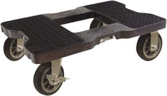 Snap-Loc - 1,500 Lb Capacity Polyethylene Dolly - 32" Long x 20-1/2" Wide x 9-1/2" High - Apex Tool & Supply