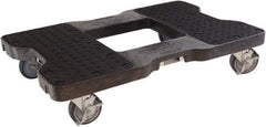 Snap-Loc - 1,500 Lb Capacity Polyethylene Dolly - 32" Long x 20-1/2" Wide x 7" High - Apex Tool & Supply