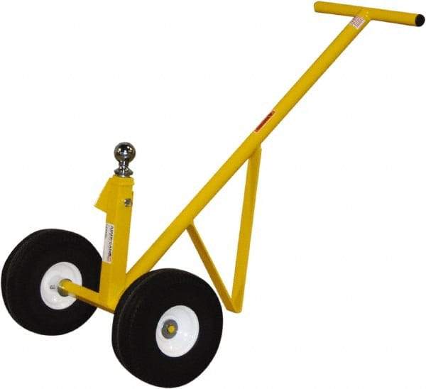 Snap-Loc - 500 Lb Capacity 46" OAH Hand Truck - Loop Handle, Steel, Pneumatic Wheels - Apex Tool & Supply