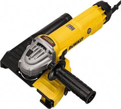 DeWALT - 6" Wheel Diam, 9,000 RPM, Corded Angle & Disc Grinder - 5/8-11 Spindle, 120 Volts, 13 Amps - Apex Tool & Supply