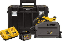 DeWALT - 60 Volt, 6-1/2" Blade, Cordless Circular Saw - 4,000 RPM, 1 Lithium-Ion Battery Included - Apex Tool & Supply