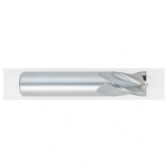 5/8 Dia. x 3 Overall Length 4-Flute Square End Solid Carbide SE End Mill-Round Shank-Center Cutting-Uncoated - Apex Tool & Supply