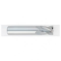 5/8 Dia. x 3 Overall Length 4-Flute Square End Solid Carbide SE End Mill-Round Shank-Center Cutting-Uncoated - Apex Tool & Supply