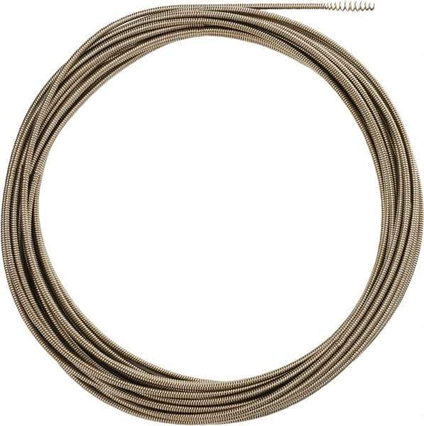 Milwaukee Tool - 5/16" x 75' Drain Cleaning Machine Cable - Inner Core, 1-1/4" to 2-1/2" Pipe, Use with Milwaukee Drain Cleaning Tools - Apex Tool & Supply