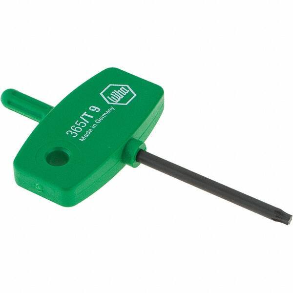 Wiha - T9 Torx Key - Wing Handle, 40mm Length Under Head, 2.9" OAL - Apex Tool & Supply