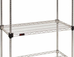 Eagle MHC - 30" Wide, 1-1/8 High, Open Shelving Accessory/Component - Steel Chrome Plated, Chrome Finish, 24" Deep, Use with Eagle MHC Shelving - Apex Tool & Supply