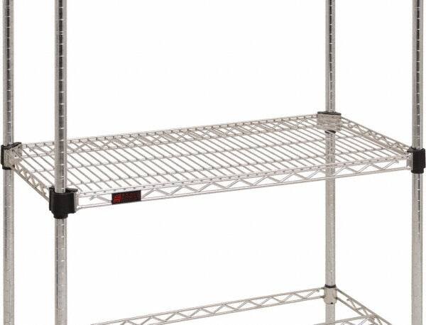Eagle MHC - 60" Wide, 1-1/8 High, Open Shelving Accessory/Component - Zinc, Zinc Finish, 21" Deep, Use with Eagle MHC Shelving - Apex Tool & Supply
