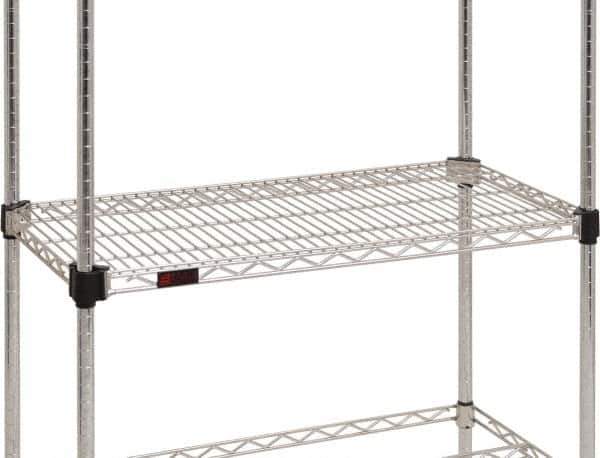 Eagle MHC - 48" Wide, 1-1/8 High, Open Shelving Accessory/Component - Stainless Steel, Stainless Steel Finish, 21" Deep, Use with Eagle MHC Shelving - Apex Tool & Supply