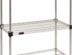 Eagle MHC - 48" Wide, 1-1/8 High, Open Shelving Accessory/Component - Stainless Steel, Stainless Steel Finish, 21" Deep, Use with Eagle MHC Shelving - Apex Tool & Supply