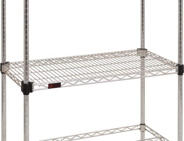 Eagle MHC - 36" Wide, 1-1/8 High, Open Shelving Accessory/Component - Stainless Steel, Stainless Steel Finish, 18" Deep, Use with Eagle MHC Shelving - Apex Tool & Supply