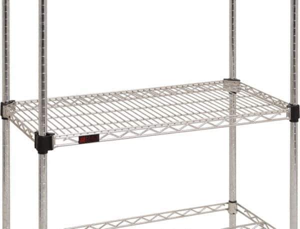 Eagle MHC - 42" Wide, 1-1/8 High, Open Shelving Accessory/Component - Stainless Steel, Stainless Steel Finish, 24" Deep, Use with Eagle MHC Shelving - Apex Tool & Supply