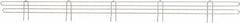 Eagle MHC - 60" Wide, 4 High, Open Shelving Accessory/Component - Steel Chrome Plated, Chrome Finish, 1/4" Deep, Use with Eagle MHC Shelving - Apex Tool & Supply