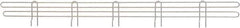 Eagle MHC - 48" Wide, 4 High, Open Shelving Accessory/Component - Steel Chrome Plated, Chrome Finish, 1/4" Deep, Use with Eagle MHC Shelving - Apex Tool & Supply
