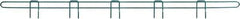 Eagle MHC - 48" Wide, 1 High, Open Shelving Accessory/Component - Steel with Epoxy Coating, 1/4" Deep, Use with Eagle MHC Shelving - Apex Tool & Supply