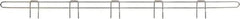 Eagle MHC - 48" Wide, 1 High, Open Shelving Accessory/Component - Steel Chrome Plated, Chrome Finish, 1/4" Deep, Use with Eagle MHC Shelving - Apex Tool & Supply