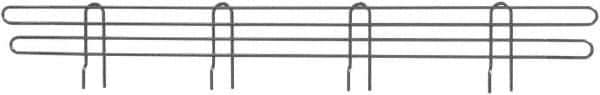 Eagle MHC - 42" Wide, 4 High, Open Shelving Accessory/Component - Steel with Epoxy Coating, 1/4" Deep, Use with Eagle MHC Shelving - Apex Tool & Supply