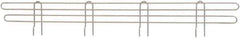 Eagle MHC - 36" Wide, 4 High, Open Shelving Accessory/Component - Steel Chrome Plated, Chrome Finish, 1/4" Deep, Use with Eagle MHC Shelving - Apex Tool & Supply