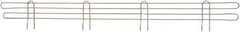 Eagle MHC - 42" Wide, 4 High, Open Shelving Accessory/Component - Steel Chrome Plated, Chrome Finish, 1/4" Deep, Use with Eagle MHC Shelving - Apex Tool & Supply