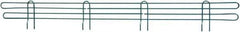Eagle MHC - 42" Wide, 4 High, Open Shelving Accessory/Component - Steel with Epoxy Coating, 1/4" Deep, Use with Eagle MHC Shelving - Apex Tool & Supply