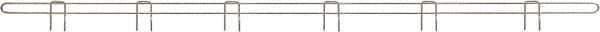 Eagle MHC - 72" Wide, 1 High, Open Shelving Accessory/Component - Steel Chrome Plated, Chrome Finish, 1/4" Deep, Use with Eagle MHC Shelving - Apex Tool & Supply