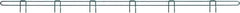 Eagle MHC - 72" Wide, 1 High, Open Shelving Accessory/Component - Steel with Epoxy Coating, 1/4" Deep, Use with Eagle MHC Shelving - Apex Tool & Supply