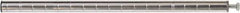 Eagle MHC - 1" Wide, 18 High, Open Shelving Accessory/Component - Steel Chrome Plated, Chrome Finish, Use with Eagle MHC Shelving - Apex Tool & Supply
