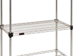 Eagle MHC - 72" Wide, 14 High, Open Shelving Accessory/Component - Stainless Steel, Stainless Steel Finish, Use with Eagle MHC Shelving - Apex Tool & Supply