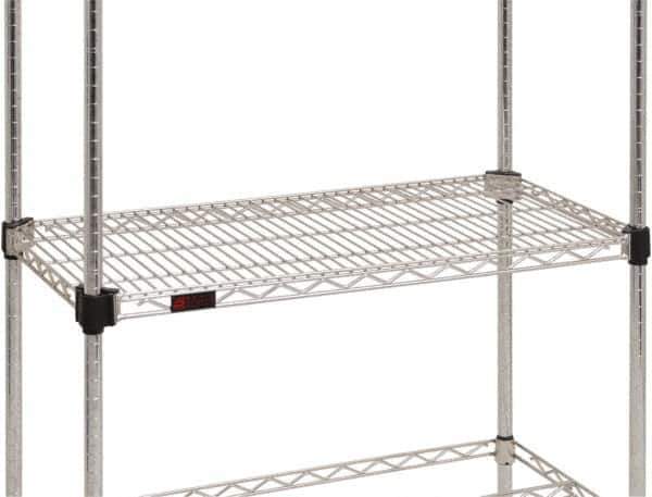 Eagle MHC - 60" Wide, 14 High, Open Shelving Accessory/Component - Stainless Steel, Stainless Steel Finish, Use with Eagle MHC Shelving - Apex Tool & Supply
