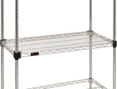 Eagle MHC - 72" Wide, 18 High, Open Shelving Accessory/Component - Stainless Steel, Stainless Steel Finish, Use with Eagle MHC Shelving - Apex Tool & Supply