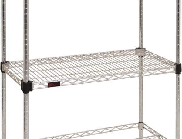 Eagle MHC - 42" Wide, 14 High, Open Shelving Accessory/Component - Stainless Steel, Stainless Steel Finish, Use with Eagle MHC Shelving - Apex Tool & Supply