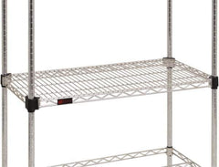 Eagle MHC - 42" Wide, 14 High, Open Shelving Accessory/Component - Stainless Steel, Stainless Steel Finish, Use with Eagle MHC Shelving - Apex Tool & Supply