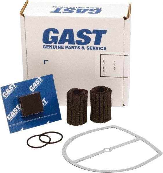 Gast - 9 Piece Air Compressor Repair Kit - For Use with Gast 0323/0523 Oil-Less "Q" Models with Internal Filtration - Apex Tool & Supply