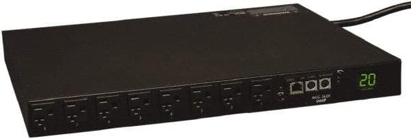 Tripp-Lite - 16 Outlets, 120 VAC20 Amps, 10' Cord, Power Outlet Strip - Rack Mount, 5-15/20R NEMA Configuration, 19" Strip - Apex Tool & Supply