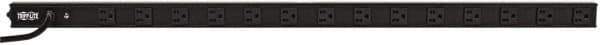 Tripp-Lite - 14 Outlets, 120 VAC20 Amps, 15' Cord, Power Outlet Strip - Rack Mount, 5-15R NEMA Configuration, 19" Strip - Apex Tool & Supply