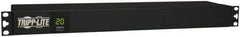 Tripp-Lite - 12 Outlets, 120 VAC20 Amps, 15' Cord, Power Outlet Strip - Rack Mount, 5-15/20R NEMA Configuration, 19" Strip - Apex Tool & Supply