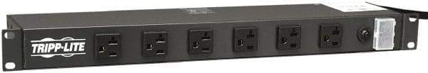 Tripp-Lite - 12 Outlets, 120 VAC20 Amps, 15' Cord, Power Outlet Strip - Rack Mount, 5-15/20R NEMA Configuration, 9" Strip - Apex Tool & Supply