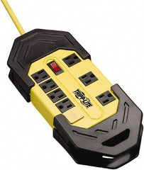 Tripp-Lite - 8 Outlets, 120 VAC15 Amps, 25' Cord, Power Outlet Strip - Keyhole, Tab Mount, 5-15 NEMA Configuration, 10.26" Strip - Apex Tool & Supply