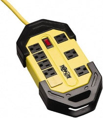 Tripp-Lite - 8 Outlets, 120 VAC15 Amps, 12' Cord, Power Outlet Strip - Keyhole, Tab Mount, 5-15 NEMA Configuration, 10.26" Strip - Apex Tool & Supply