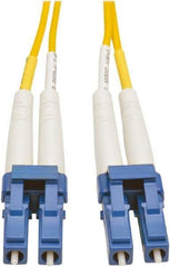Tripp-Lite - 10' Long, LC/LC Head, Singlemode Fiber Optic Cable - Yellow, Use with LAN - Apex Tool & Supply