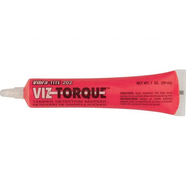 Vibra-Tite - Markers & Paintsticks Type: Visual Vibratory Indicator Color: Red - Apex Tool & Supply