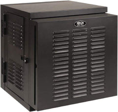 Tripp-Lite - 23.62" Overall Width x 12" Rack Height x 26.42" Overall Depth Data Cable Enclosure - 3,000 Lb Capacity, Black - Apex Tool & Supply