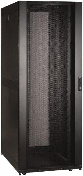 Tripp-Lite - 29.53" Overall Width x 42" Rack Height x 43" Overall Depth Data Cable Enclosure - 3,000 Lb Capacity, Black - Apex Tool & Supply