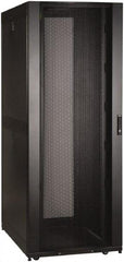 Tripp-Lite - 29.53" Overall Width x 42" Rack Height x 43" Overall Depth Data Cable Enclosure - 3,000 Lb Capacity, Black - Apex Tool & Supply