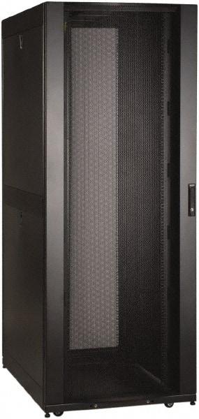 Tripp-Lite - 29.53" Overall Width x 42" Rack Height x 43" Overall Depth Data Cable Enclosure - 3,000 Lb Capacity, Black - Apex Tool & Supply